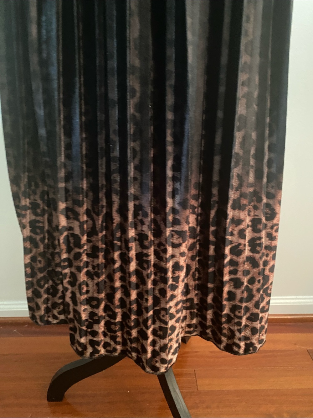 Chicos NWT midi skirt animal ombré pleated - Picture 3 of 7